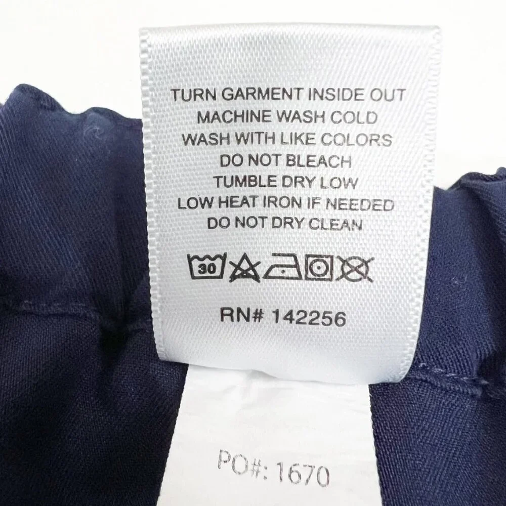 Figs Technical Collection Pisco Basic Scrub Pants Men's Size XL Navy Pull On